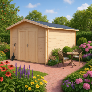 Großes Gartengerätehaus “Eva A” 3x4m | Großer Gartenlagerraum 14m² | Bestseller-Schuppen mit viel Platz | Schuppen zum Verkauf Unkategorisiert online kaufen